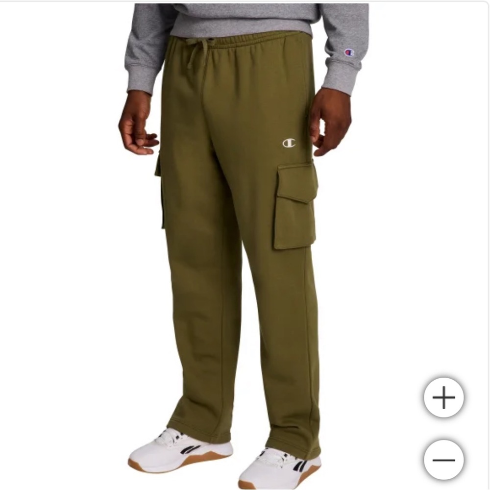 Champion Men’s Fleece Cargo Pant - Green